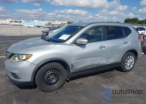 2014 Nissan Rogue S from USA, damaged, VIN 5N1AT2ML5EC818787